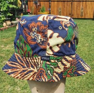 VTG Ralph Lauren Hawaiian Bucket Hat | Size: M